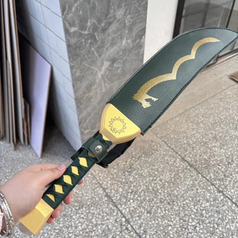 

73cm Seven Deadly Sins Meliodas Demon Sword knife Lostvayne Cosplay Replica Sword + Scabbard Costume party Anime Shows Role Play