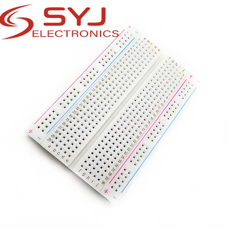 400-hole high-quality breadboard circuit board hole board 8.5x5.5cm can be combined and spliced ​​experimental board