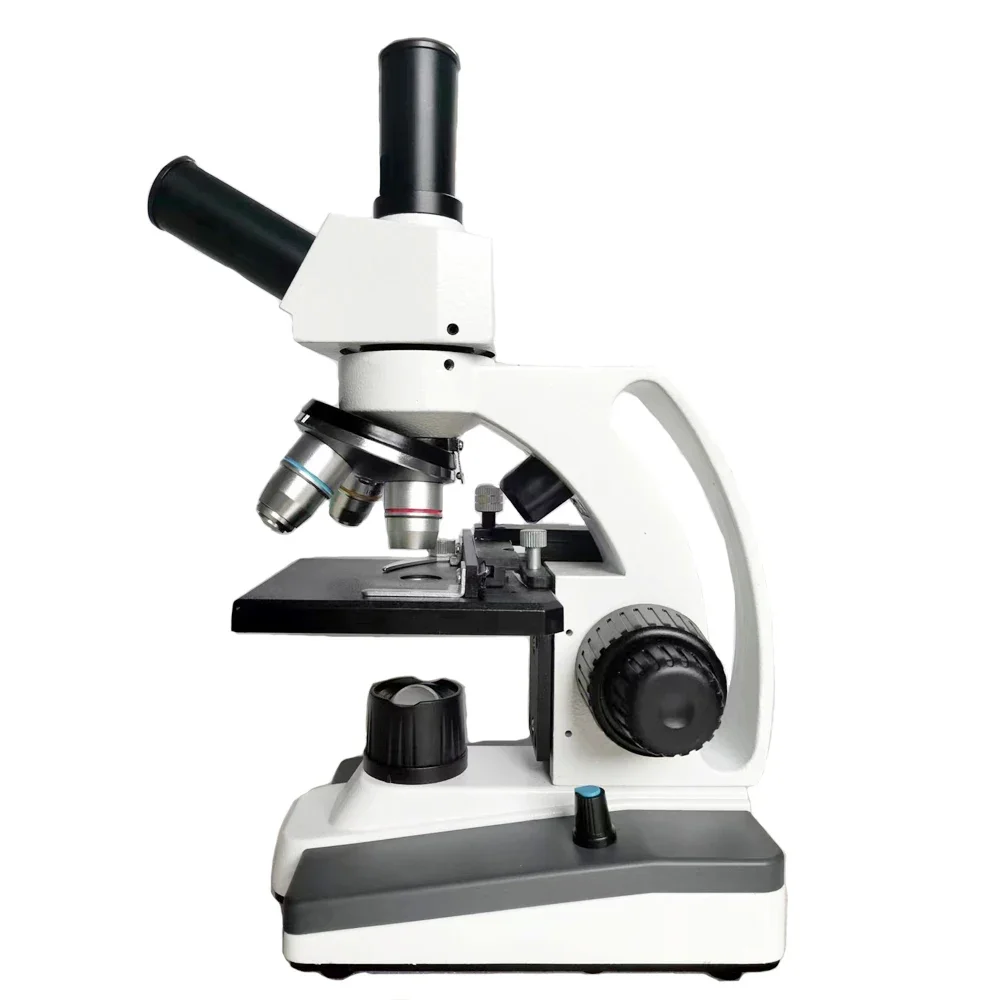 Optical monocular biological microscope 40X-1600X magnification lab biological microscopy for student