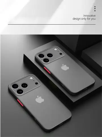 New Armor Bumper Shockproof Phone Case For Apple iPhone 17 Pro Max iphone17 Pro Max 17Pro 17 Air Silicone Hard Cover Capa