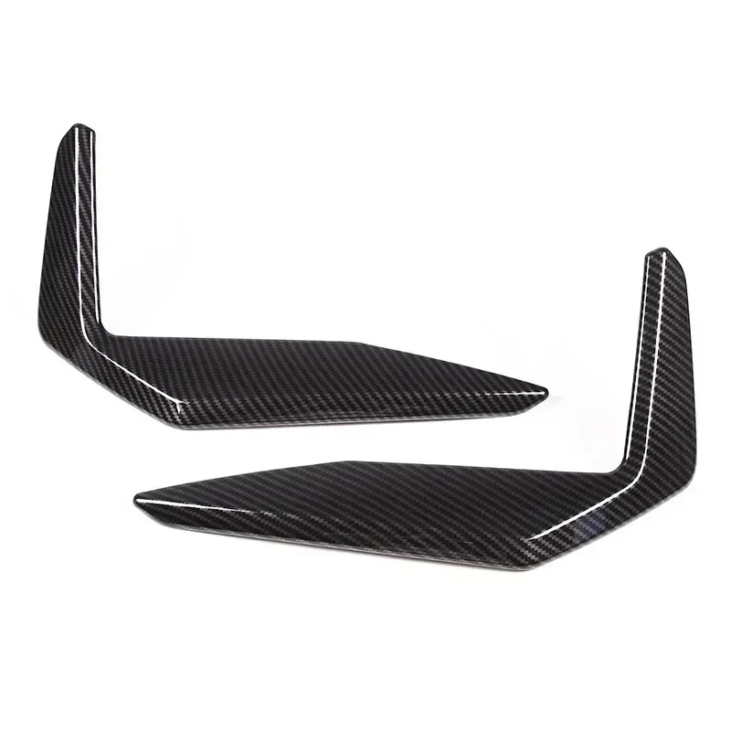 

For BMW X1 IX1 U11 2023-2025 ABS Carbon Fiber Car Rear Bumper Both Sides L-shaped Strip Decorate Car Accessories