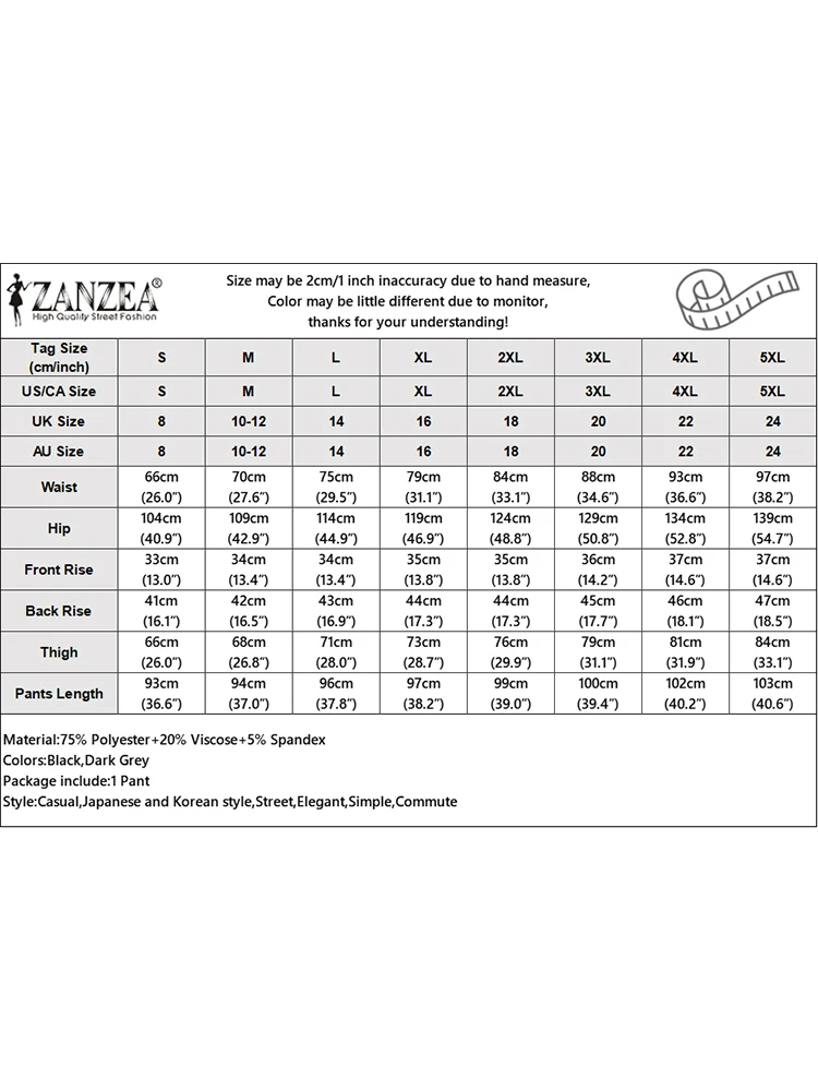 ZANZEA 2024 estate formale pantaloni corti vacanza elastico in vita pantaloni ufficio signora Capris donne moda coreana pieghettato solido pantalone