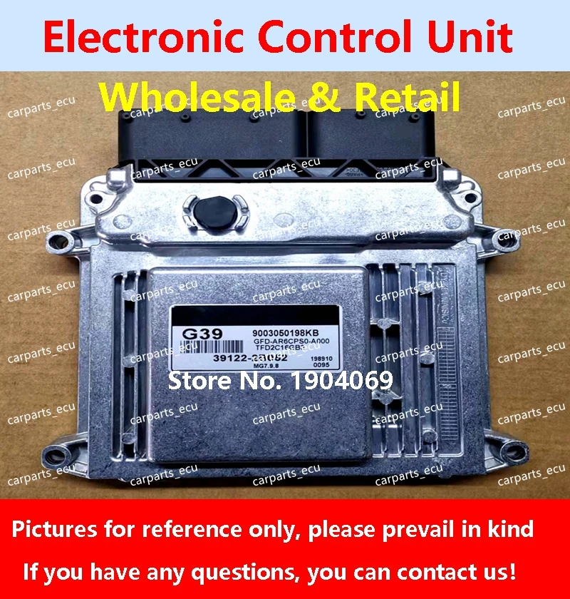 

39122-2B052 G39 For Hyundai Elantra Cerato Accent Fcrte 39123-2B580 0337 picanto Car Engine Computer Board/ECU/MG7.9.8