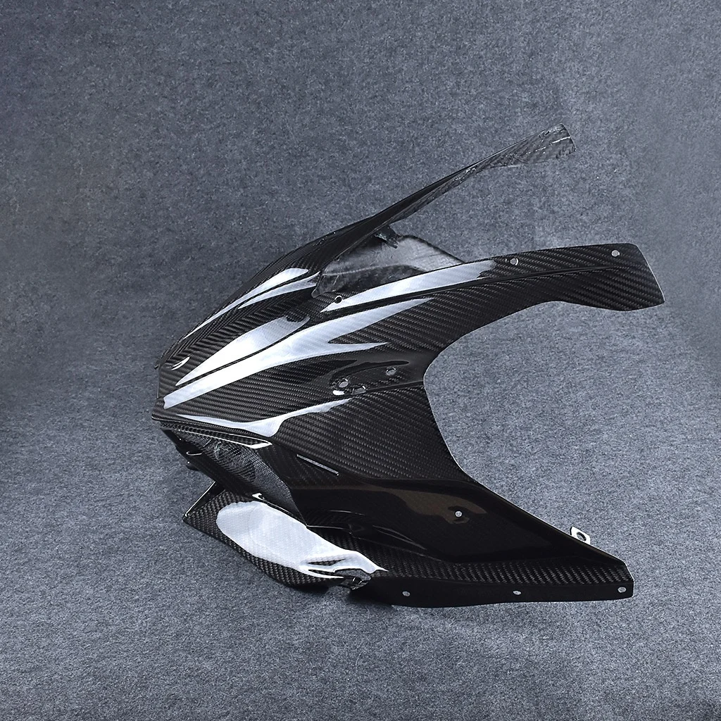 Picture 3: H2 Modified Carbon Fiber Head Cover Fairing Motorcycle Accessories for 15+ Plastic Fairing Kit