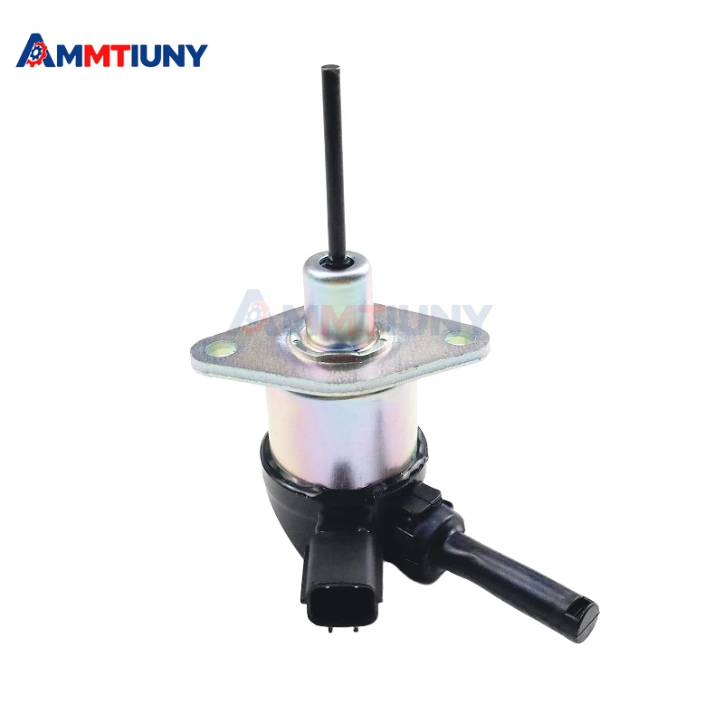 

1PCS Fuel Shutoff Stop Solenoid 1A021-60015 1A021-60016 1A021-60017 12V fits for Kubota Engine D1503 D1703 V2003 V2203 V2403