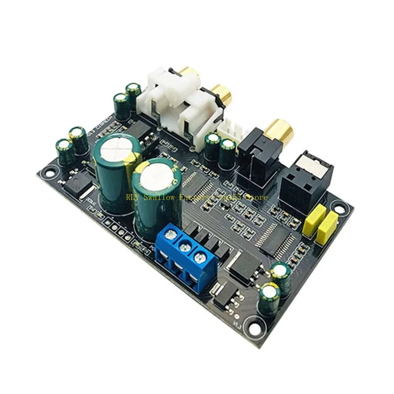 HIFI high fidelity CS8416CS4398 chip 24BIT192KHz coaxial fiber DAC decoding board
