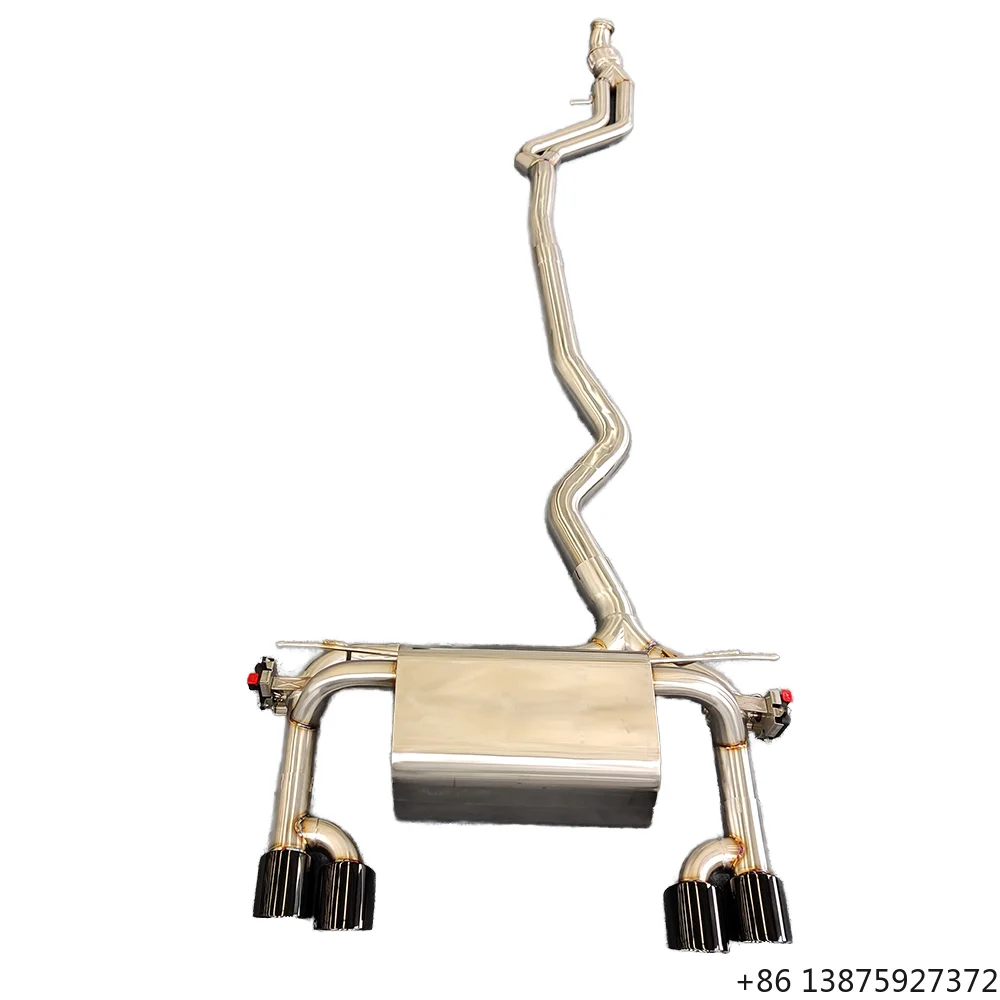 

Новый дизайн выхлопной системы Catback для 420i 425i 428i 430i 435i 440i F32 F36, выхлопная труба из нержавеющей стали