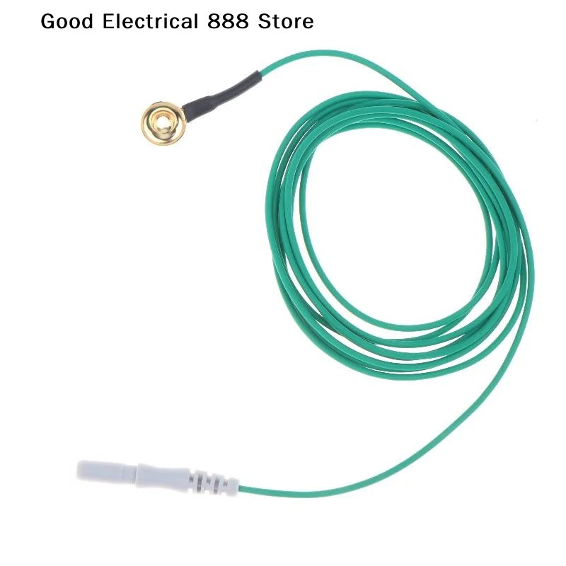 【G】1Pcs Gold-Plated Disk Mounted Electrode Wires DIN1.5mm Brain Electrode EEG Wire Brain Conductance Wire