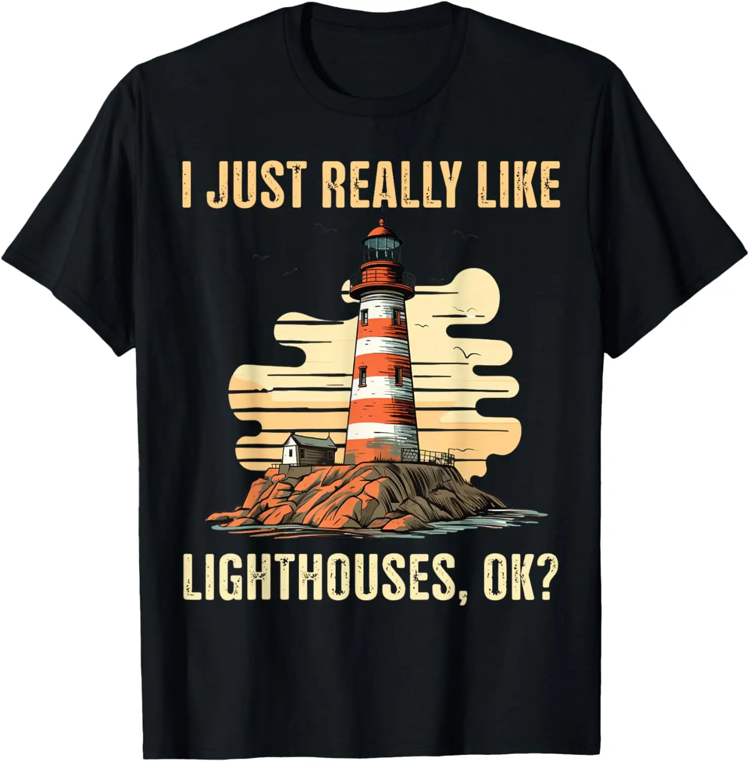 

Маяк, мне очень нравится, футболка для морского лодки Lighthouses