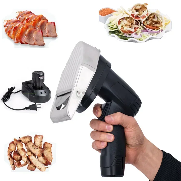 

Cordless KS 100C Handheld Turkey Bbq Gyros Shawarma Kebab Cutting Knife Cutter Doner Meat Electric Kebab Slicer Machine