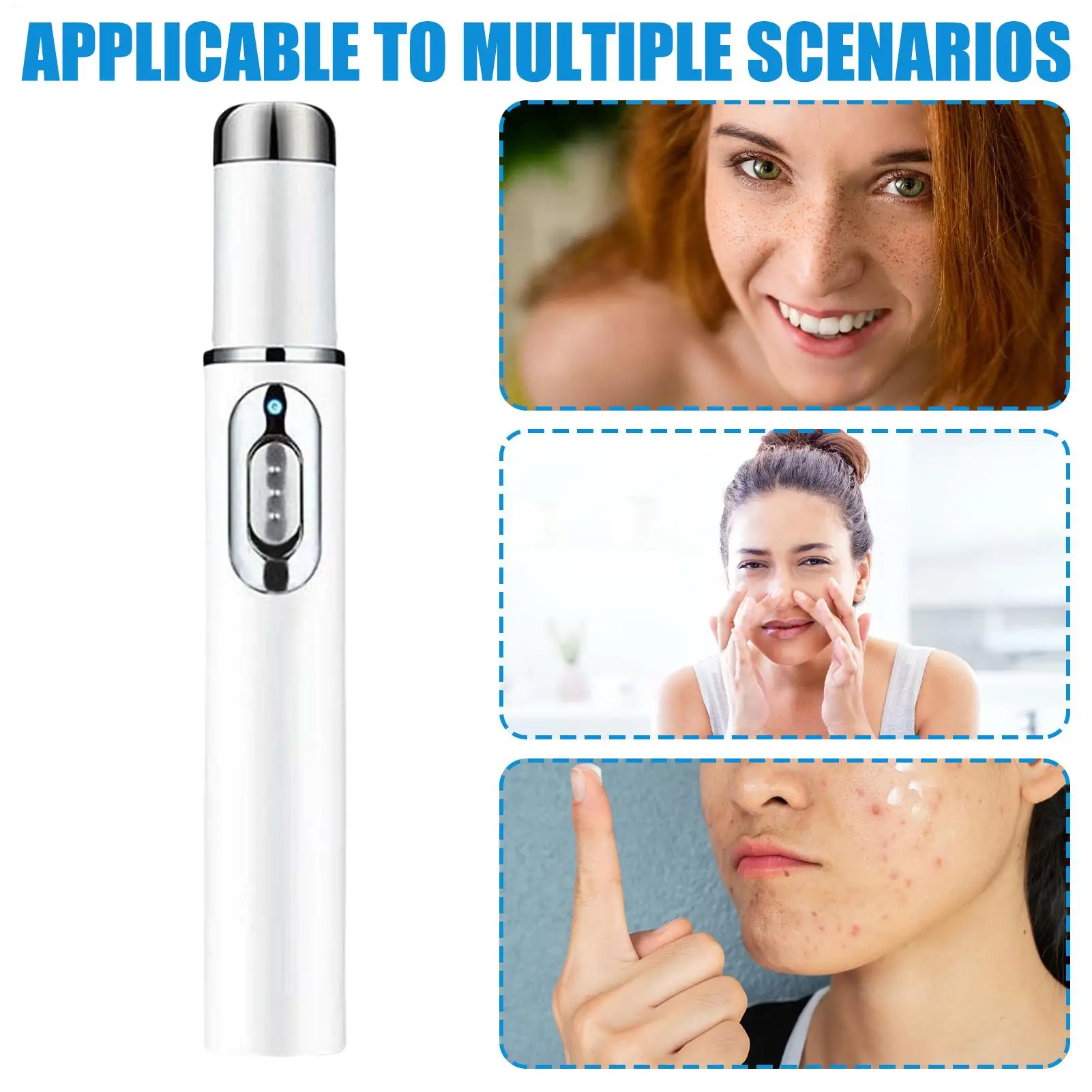 ปากกาแก้ปัญหาสิว สำหรับกำจัดไฝ กระ จุดด่างดำ หูด ตุ่ม ปากกาดูดสิว กำจัดไฝ อุปกรณ์ดูแลความงาม