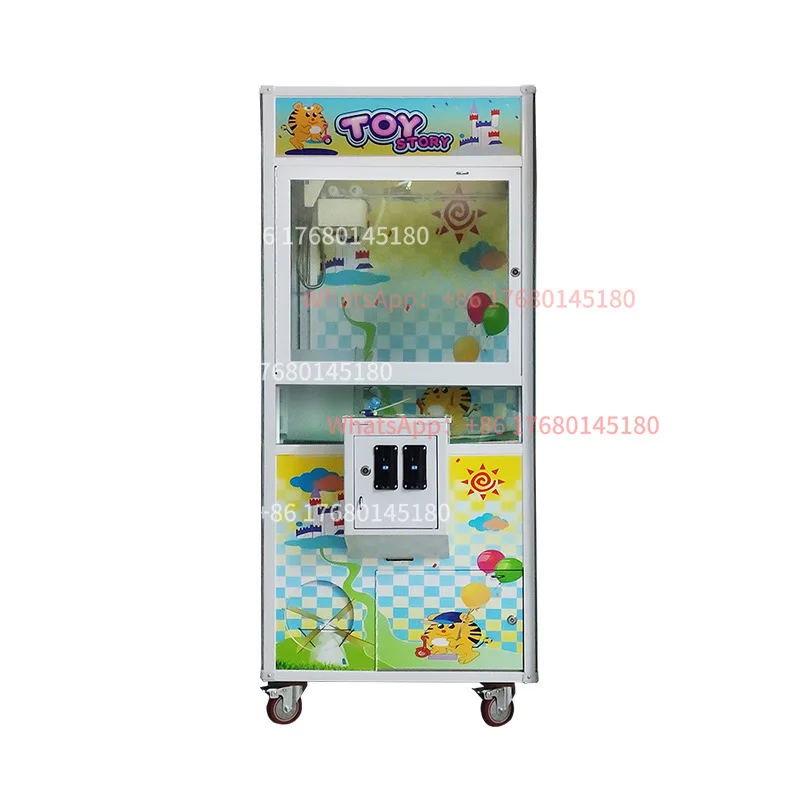 Used Claw Machine for Sale, British Style Coin Operated Doll Grabber with Twist Egg, Commercial Gift Game Machine