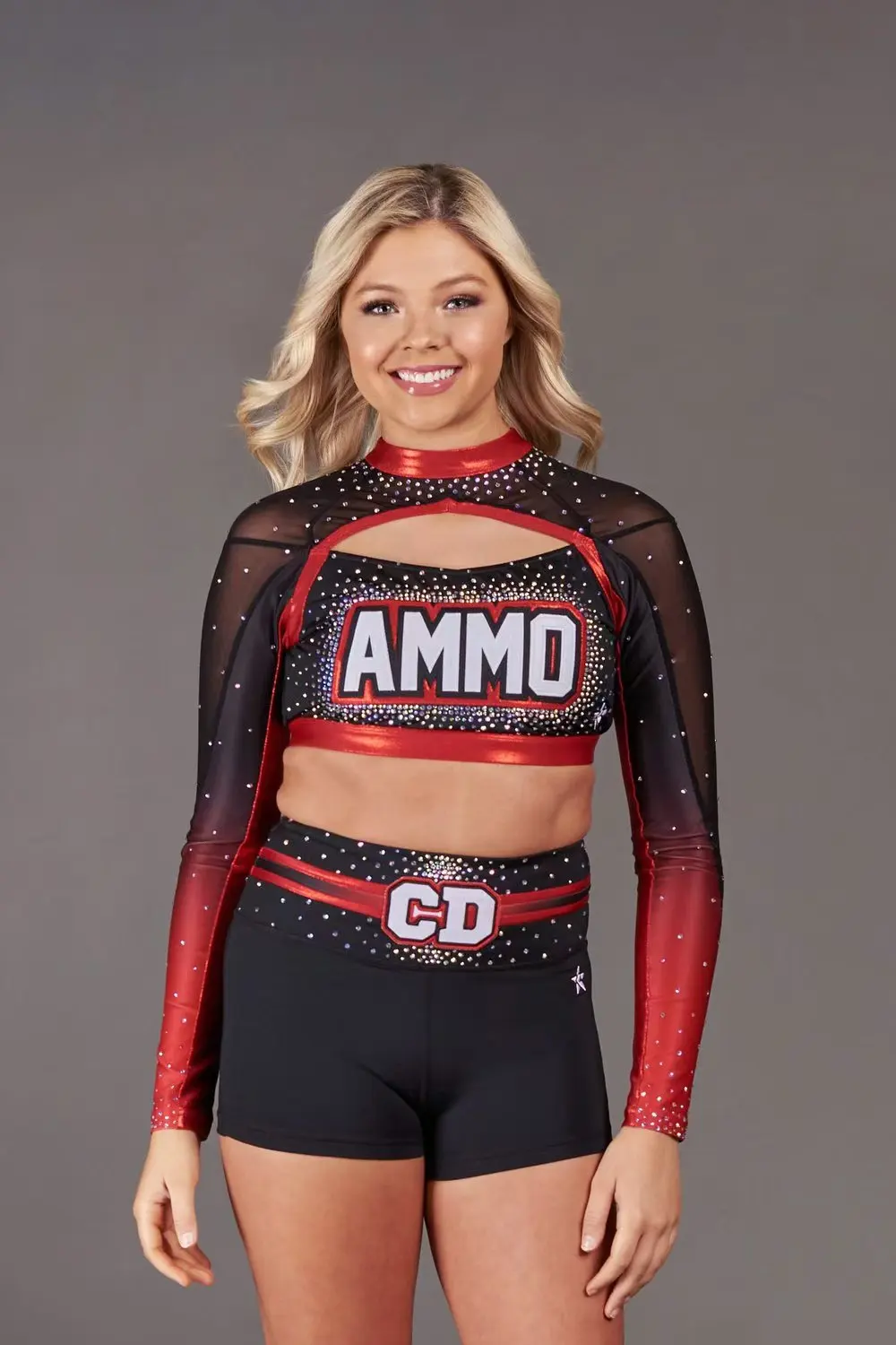 Professional Cheerleader Uniform ,Custom size and style,top+skirt