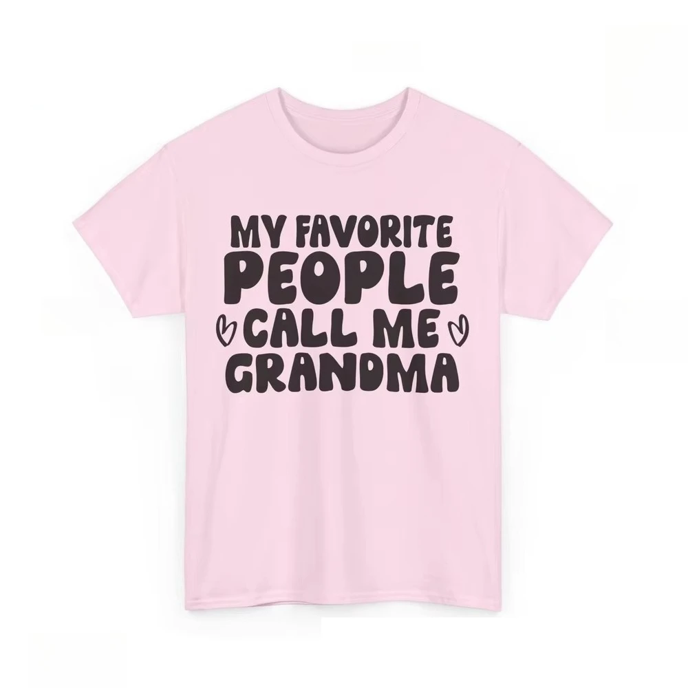 قميص الجدة الناس المفضل لدي يدعوني الجدة الجدة مضحك قميص المرأة شيك الكلاسيكية الجمالية التي شيرت الأزواج بارد أنيمي