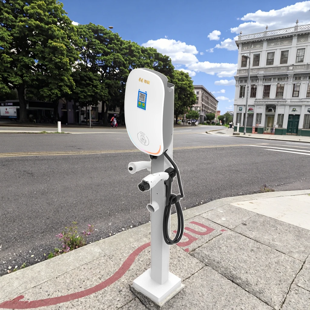 الطاقة الجديدة 7KW التيار المتناوب 32A المحمولة EV شاحن سريع نوع 2 1 المرحلة محطة شحن السيارة الكهربائية محطات شحن الحائط #2