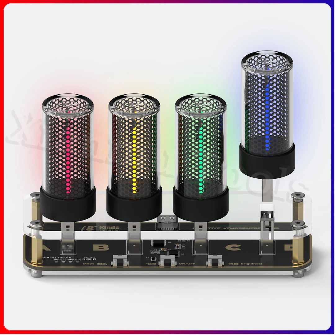 

Светодиодный креативный атмосферный светильник, автомобильное USB-украшение, ночник в подарок, украшение для рабочего стола, восемнадцать общее обслуживание энергии