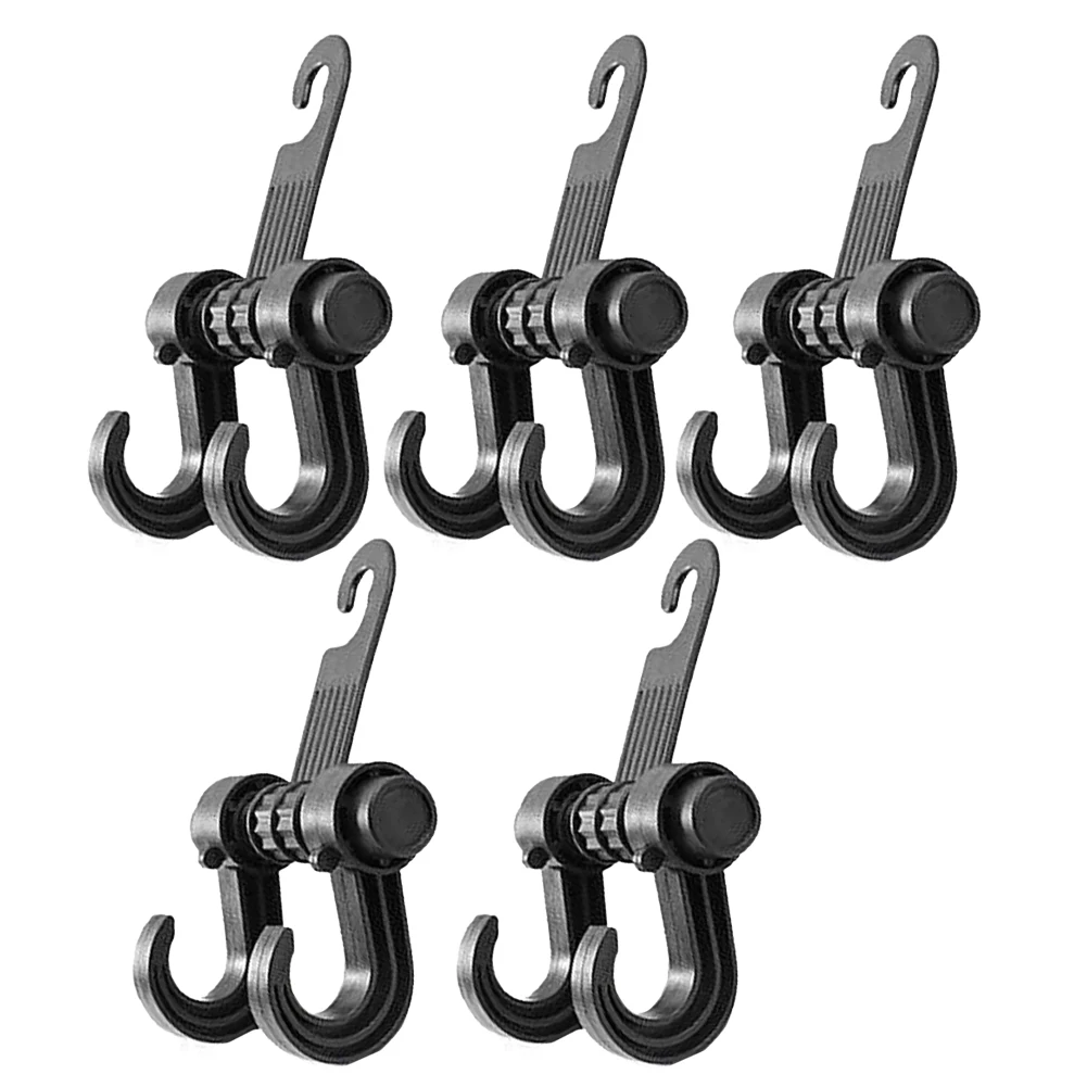 

1/5PCS Car Seat Back Hook Seat Organizer Hooks Adjustable Backseat Headrest Storage Hooks For Vehicles Hang Bags Jackets