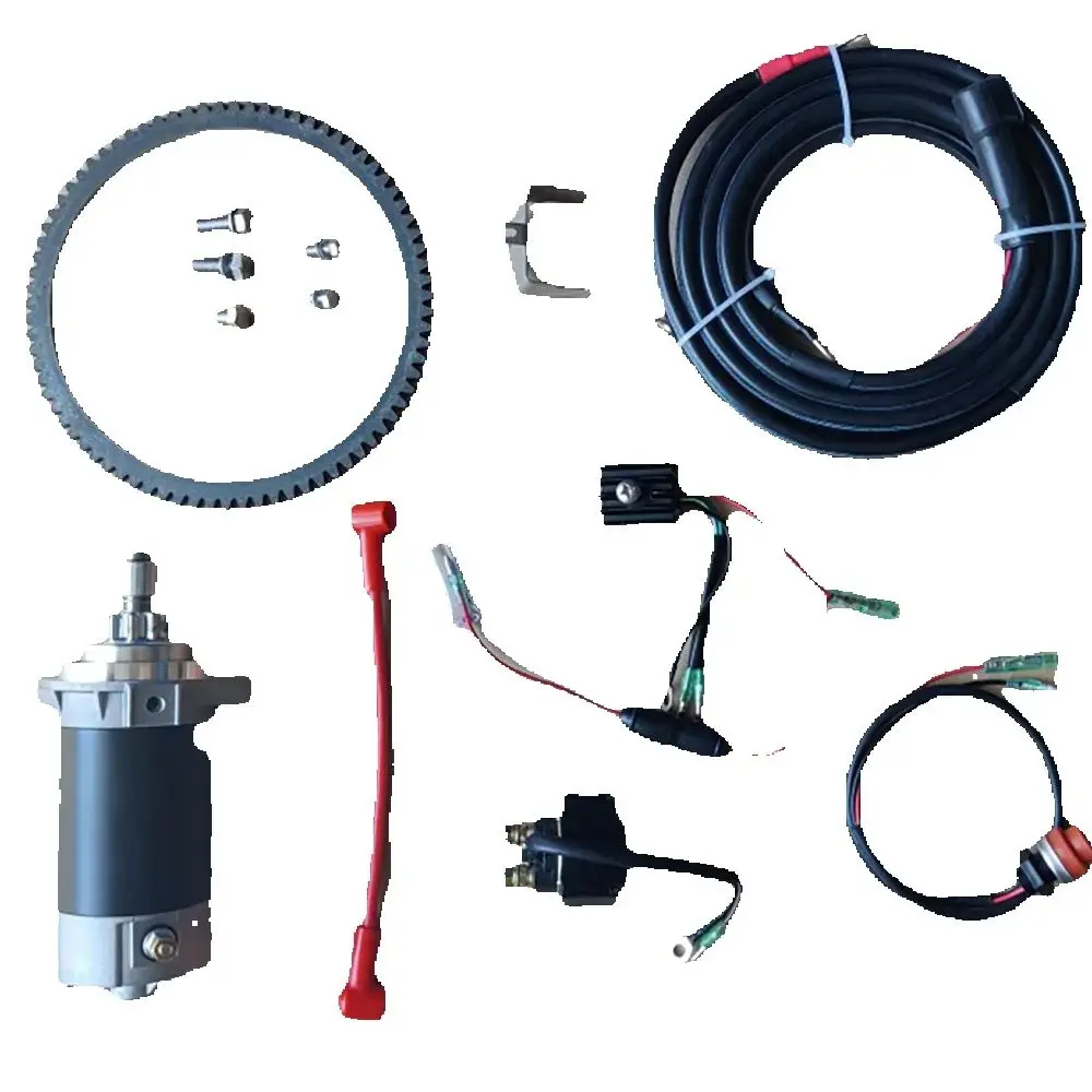 

Комплект электростартера подвесного мотора Mercury, 20 л.с., 4-тактный задний привод для моделей EFI — полная система электрического стартера