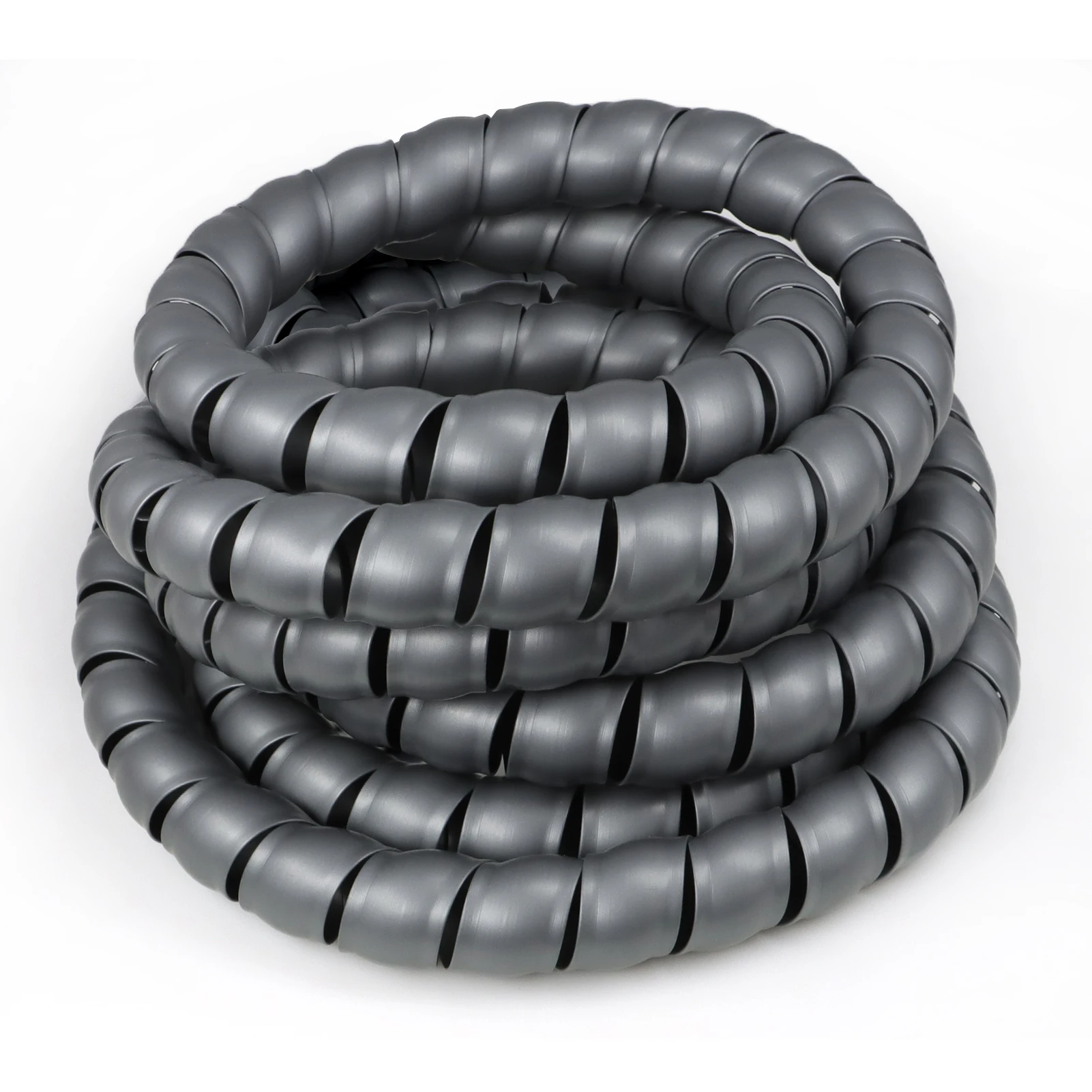 3/5/10M PP Kunststoff Wickelschlauch 8mm 10mm Kabelschutz Kabelummantelung Schutzrohr Leitungsschutz Flexibler Spiralwickelschlauch