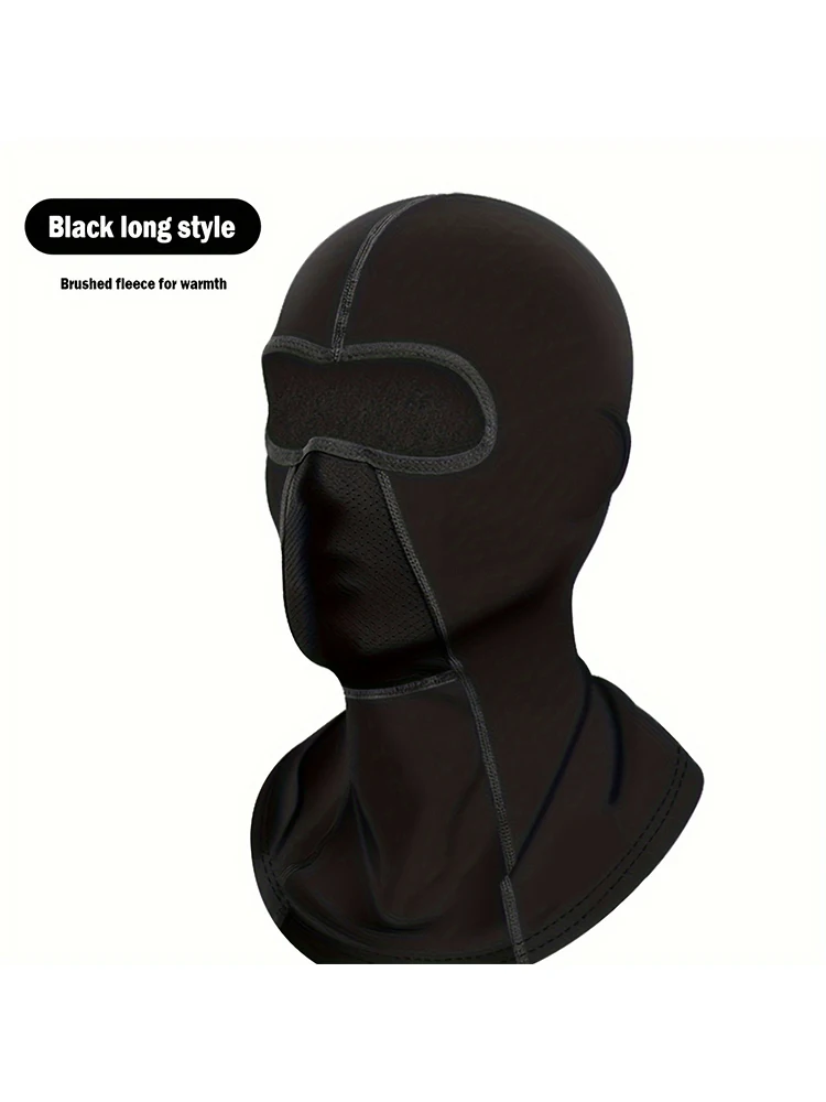 AliExpress Winter Warm Cycling Cap for Men Bicycle Motorcycle Balaclava Windproof Sports Scarf Velvet Bike Face Cover Women Hiking Ski Hat