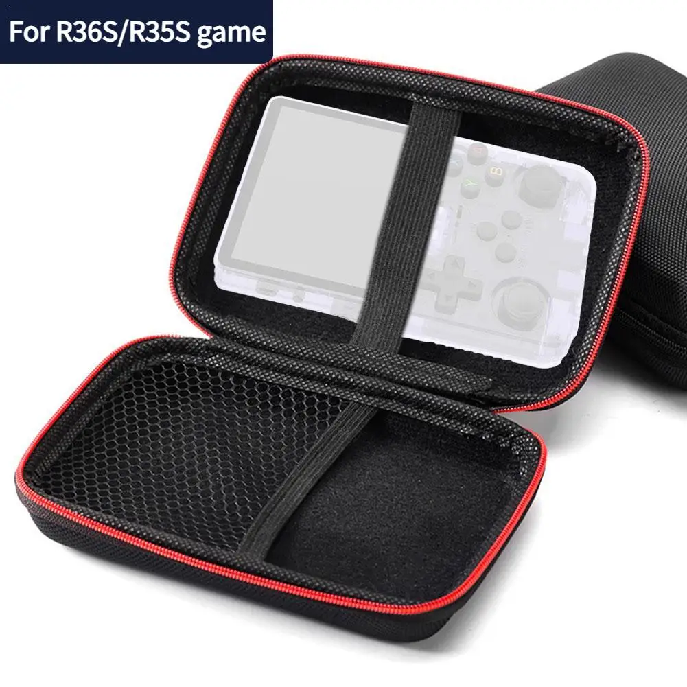  for r36s R35S EVA Case Storage Bag Pouch Retro Game Console Protective Zipper Carry Bag Portable Game Machine Storage Bags