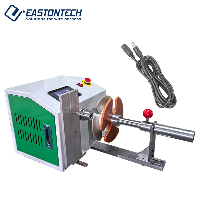 

EW-2085 Semi-automatic DC USB Electric Wire Winding Machine Coiling Machine Cable Alignment Winder