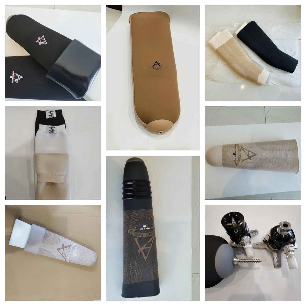 Prosthetic Leg Gel Liner Silicone Rehabilitation Equipment for Prosthesis Leg Protection