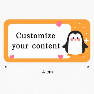 Customized Back-To-School Photo Name Stickers, Personalized Text Labels Suitable for Schools, Offices, Water Bottles, Pencils - Non-Curling Adhesive Waterproof Name Tags, School Classroom Backpacks, Luggage, Back-To-School Gifts for Sons and Daughters