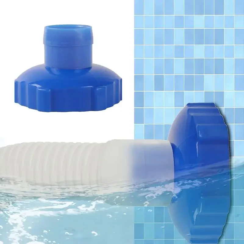 Universal Pool Vacuum Hose Adapter - Compact & Safe Pump Fitting for Efficient Pool Cleaning System Accessories