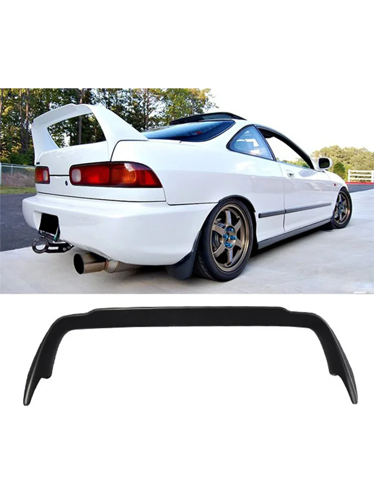 

Для Honda Integra DC2 углеродное волокно глянцевая отделка/FRP неокрашенный спойлер заднего крыла комплект кузова тюнинг отделка губная часть