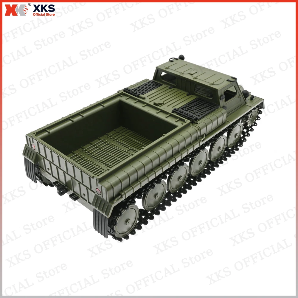 XKS WPL E-1 دبابة مع جهاز للتحكم عن بُعد 1/16 2.4G التحكم عن بعد 4WD الزاحف مجنزرة على الطرق الوعرة تسلق مركبة الكهربائية E1 دبابة مع جهاز للتحكم عن بُعد اللعب هدية لصبي