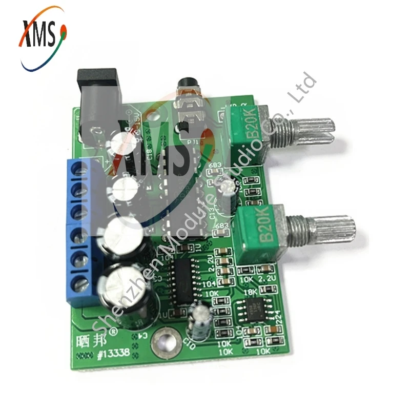 1pcs TDA2030 2.1 Subwoofer Amplifier Audio board 6W*2+25W Mini Bass Amplifier HIFI YD1517P for 4-6 inch 40W SubWoofer Speaker