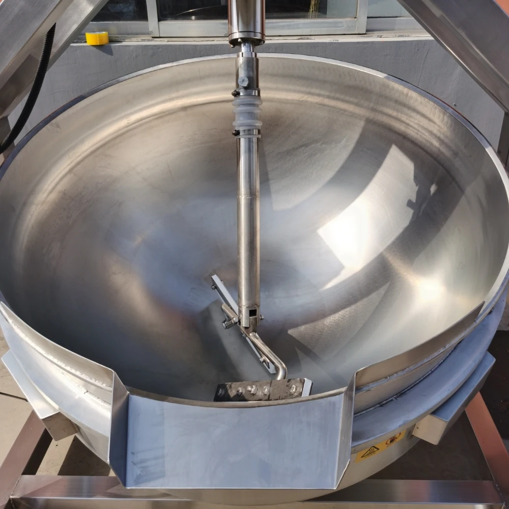 100L SemiAutomatic Planetary Mixed Sandwich Cooking Utensils, New Stainless Steel Stir Fry Pans For Meat In Restaurants
