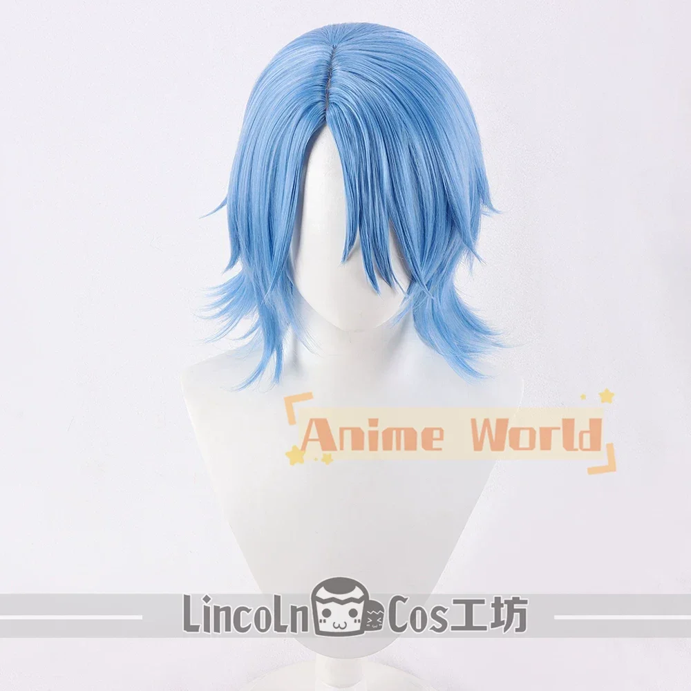 Anime Master Aqua Cosplay Wigs Heat Synthetic Hair Halloween Party Anime Wig + Wig Cap