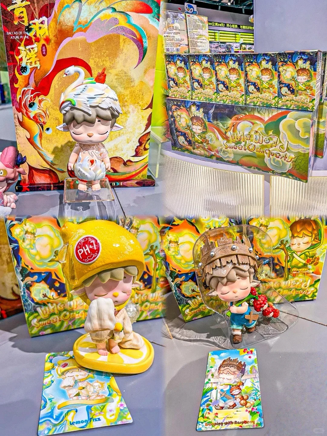 

Kawaii оригинальная серия Mimi Little World Sweet Conquests, слепая коробка, модная игрушка, фигурка в китайском стиле, новый орнамент, загадочный подарок