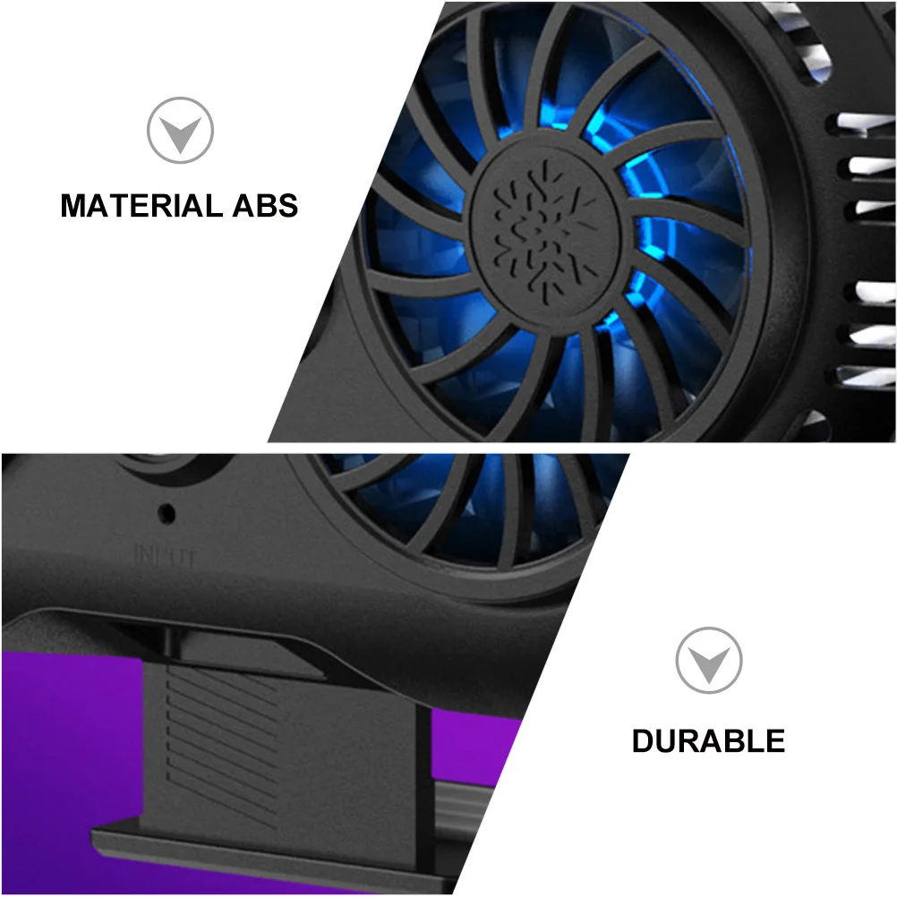

1pc Cooler For 4-6.5Inch Smartphones Semiconductor Device With High Speed Fan, Rapid Heat Dissipation, Retractable Buckle,