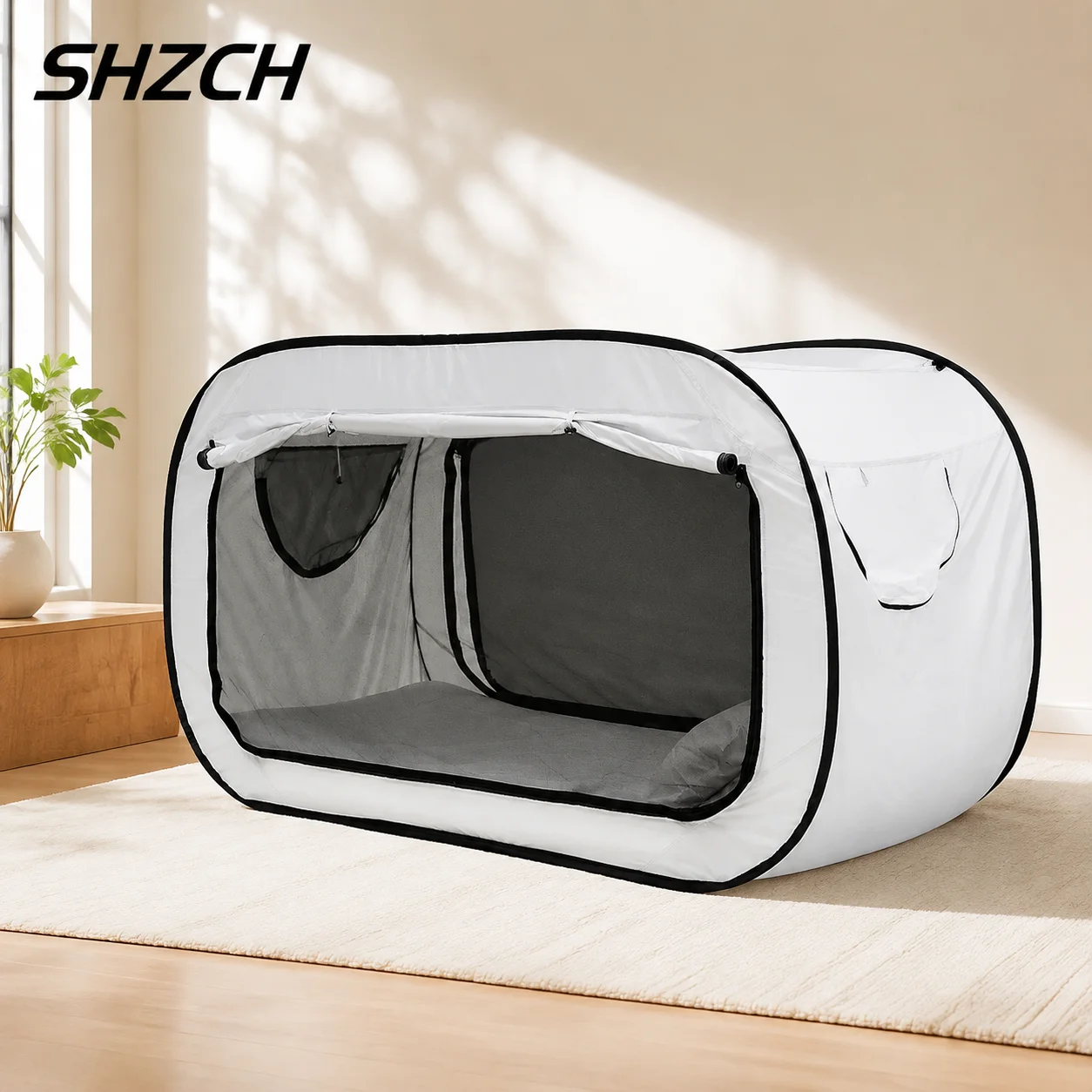 Independent Tent Isolation Bed Curtain Mosquito Integrated Student Dormitory Dual Use Blackout Curtain Bunk Bedroom