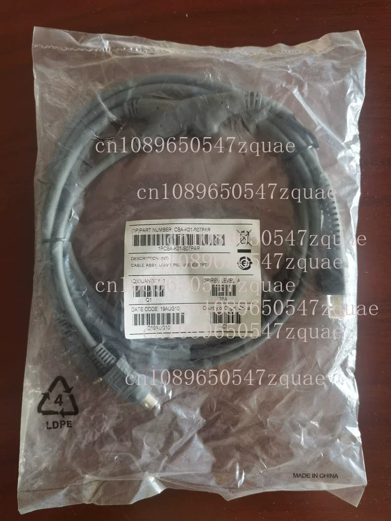 US 6FT PS2 Keyboard Wedge Cable For Motorola Symbol LS2208 LS4208 CBA-K01-S07PAR
