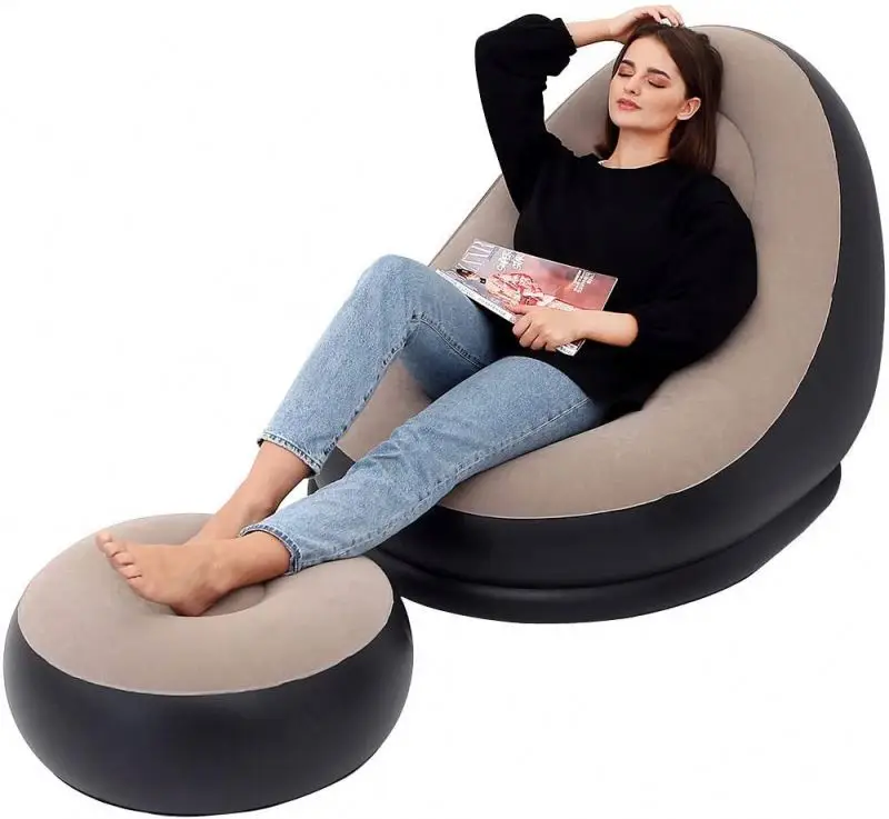 sale living room Lazy Inflatable Bean bag sofa Inflatable Seat lazy sofa