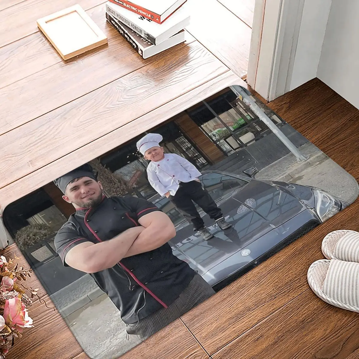 

Hasbulla Magomedov Anti-Slip Doormat Kitchen Mat Cooker Balcony Carpet Welcome Rug Indoor Decorative