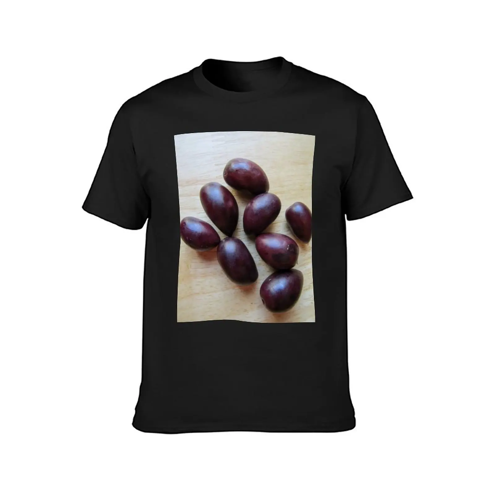 Black Olives T-Shirt customizeds Blouse vintage animal prinfor boys mens t shirts casual stylish