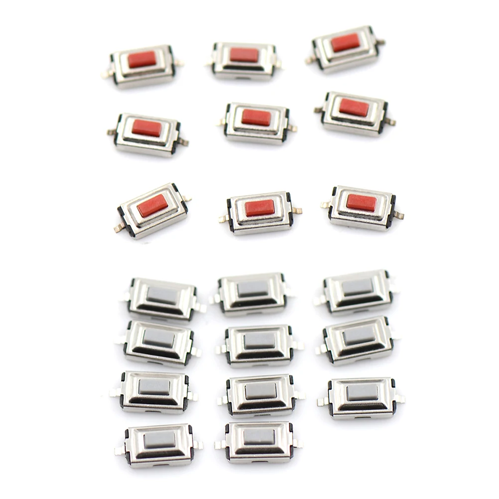 10pcs/lot SMD Tactile Tact Push Button Micro Switch Momentary Two Pin Push Button Switch For MP3 MP4 3*6*2.5 MM