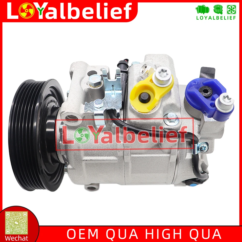 6SEU14C Air Conditioning AC Compressor For Audi A6 C6 A7 Q5 S4 S5 8K0260805D 8K0260805G 4F0260805AB