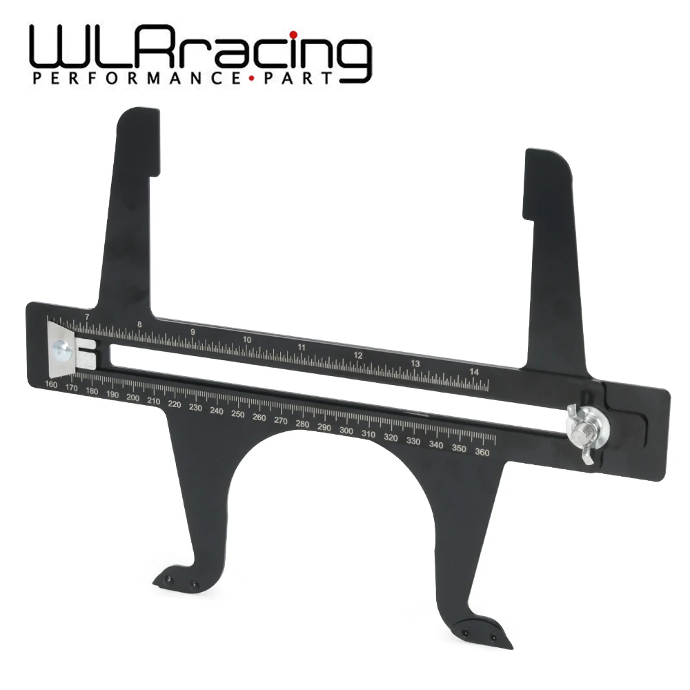 Brake Measuring Tool 6.5-14.25 Inch (160-360mm) Dual Scale Combination For Brake Shoes Rear For Rotor Reset