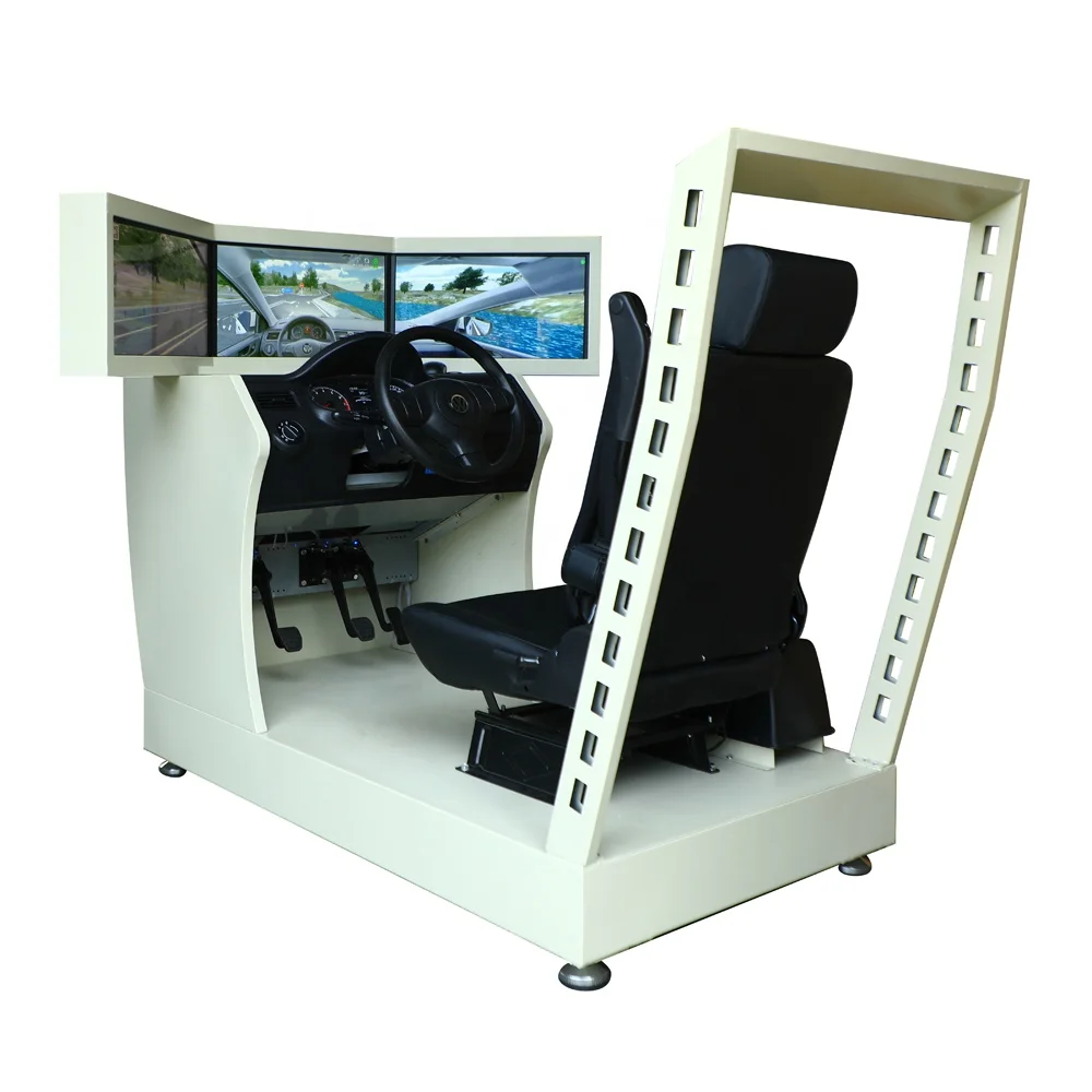 3 screen driving school car training emulator good price