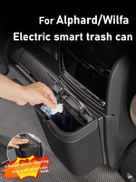 For 40 series Alphard 30 series Wilfa intelligent electric trash can middle row refrigerator kick plate interior accessories