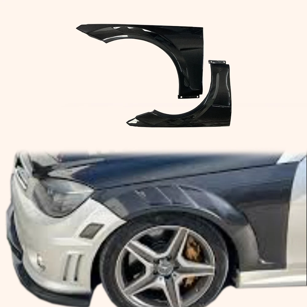 

For C Class W204 C63 (Only) 4 Door 08-14 ADL Style Vented Carbon Front Fender