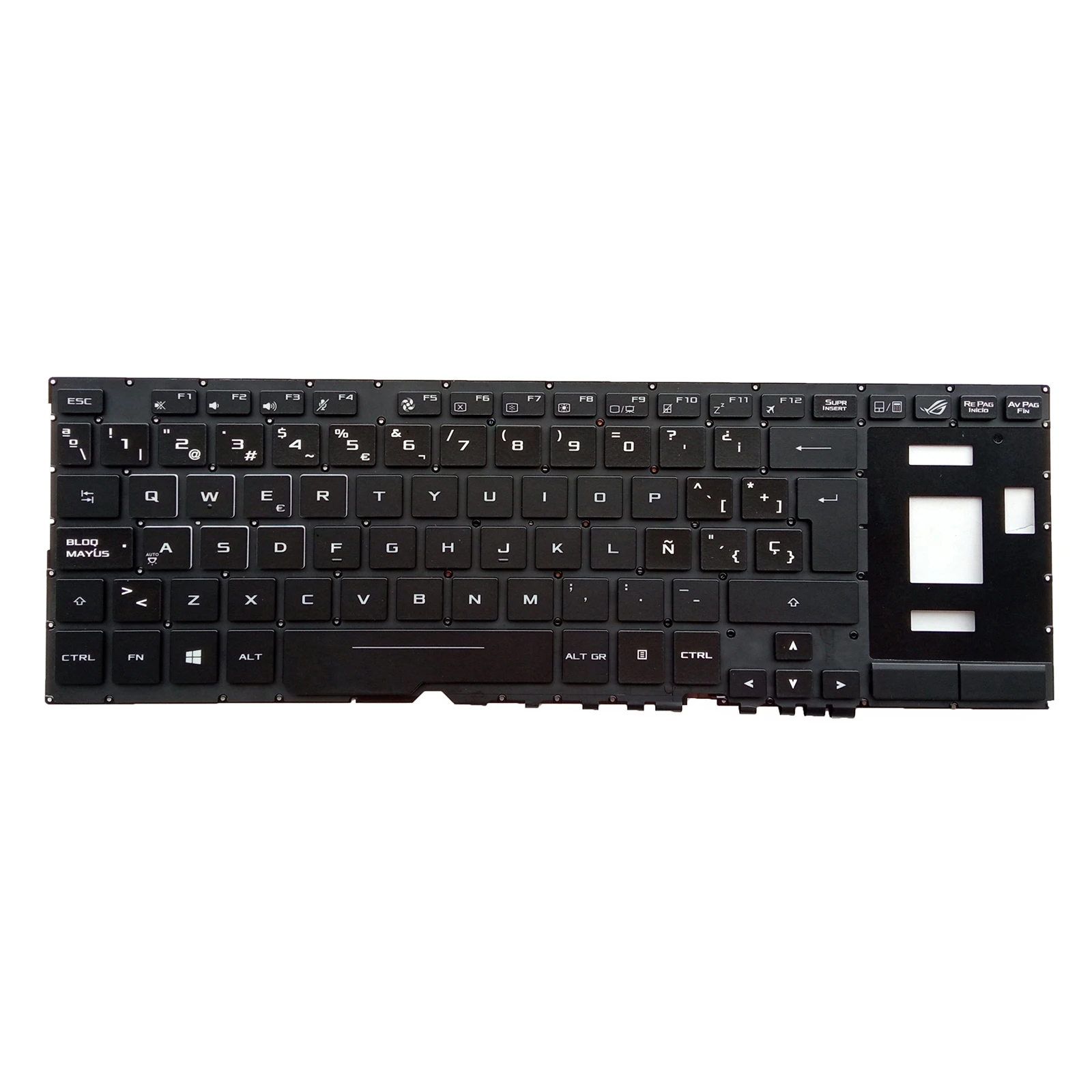 Imagem -03 - Teclado sp Retroiluminado para Asus Rog Zephyrus s Gx531gm Gx531gs Gx531gw Gx531gx Novo