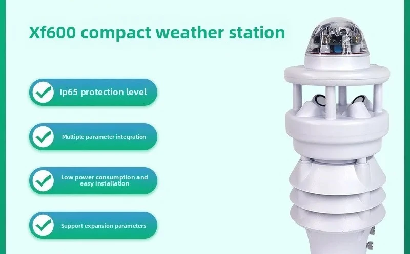 Micro Meteorometer Temperature and Humidity Ultrasonic Wind Speed Wind Direction
