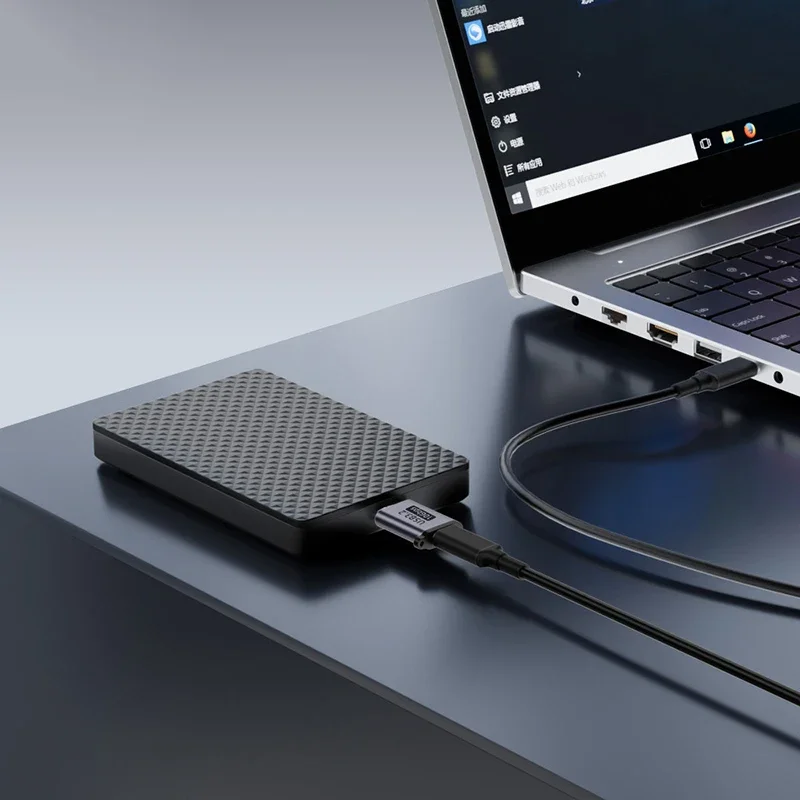 Micro B USB C 3.0 Male to Type C Female Adapter Type-C USB3.0 Micro B Connector for External Hard Drive Disk HDD Cable Adapter image 6